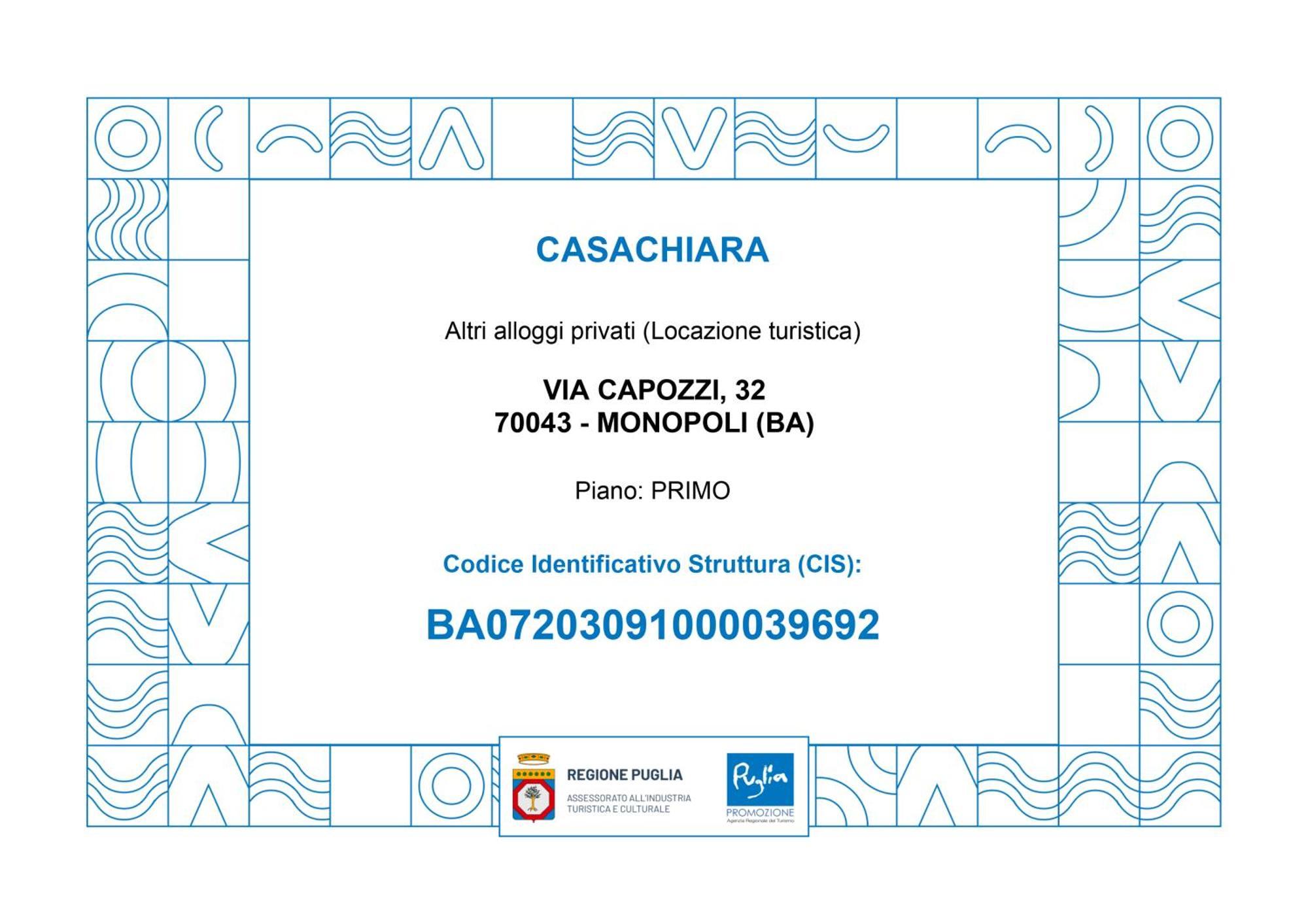 Casachiara Holidays Monopoli Exterior foto